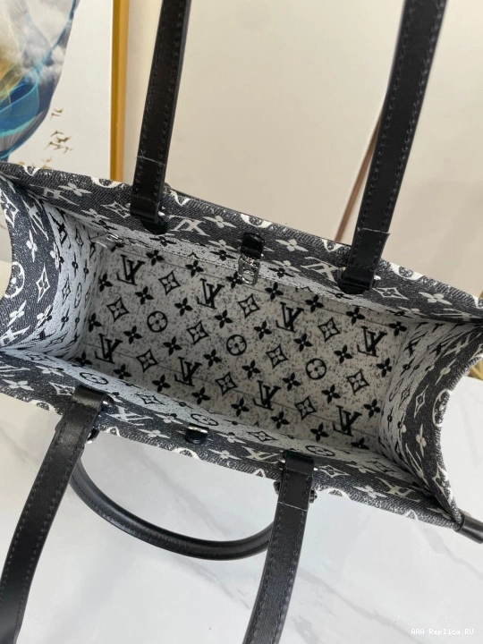 Aaa replica bags VUITTON ONTHEGO LOUIS MM 0718